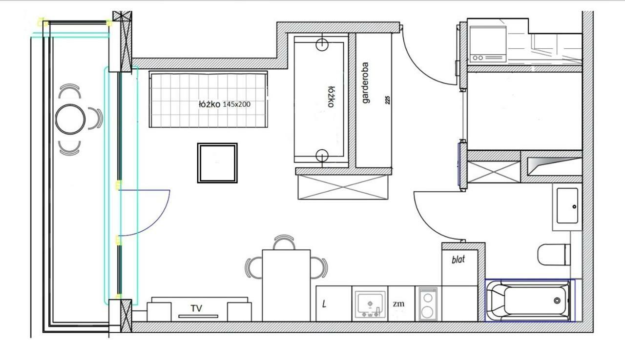 Apartamenty Gdynia Centrum Batorego Exterior photo